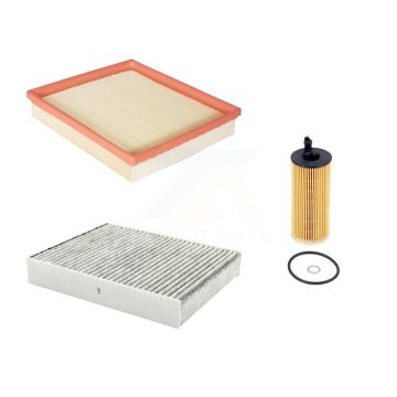 1x Air + 1x Cabin + 1x Engine Cartridge Oil Filter (3 Total) Kit For BMW 328d xDrive KFM-104777