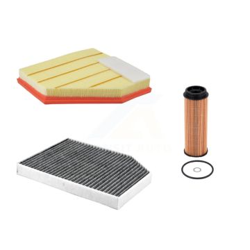 1x Air + 1x Cabin + 1x Engine Cartridge Oil Filter (3 Total) Kit For BMW M440i xDrive KFM-104780