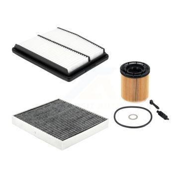 1x Air + 1x Cabin + 1x Engine Cartridge Oil Filter (3 Total) Kit For Hyundai Tucson Kia KFM-104783