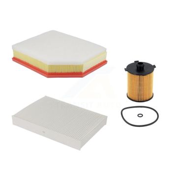 1x Air + 1x Cabin + 1x Engine Cartridge Oil Filter (3 Total) Kit For Volvo XC60 S60 KFM-104786