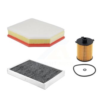 1x Air + 1x Cabin + 1x Engine Cartridge Oil Filter (3 Total) Kit For Volvo XC60 S60 KFM-104787