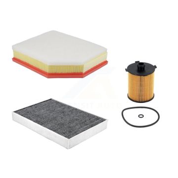 1x Air + 1x Cabin + 1x Engine Cartridge Oil Filter (3 Total) Kit For Volvo XC60 XC90 S60 KFM-104788