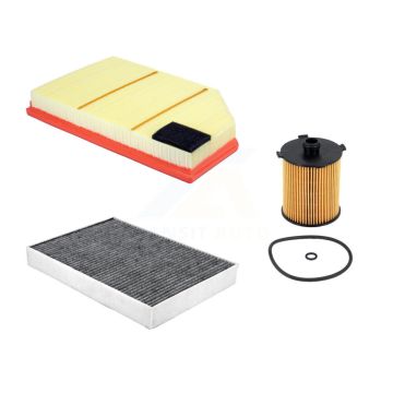 1x Air + 1x Cabin + 1x Engine Cartridge Oil Filter (3 Total) Kit For Volvo S60 KFM-104789