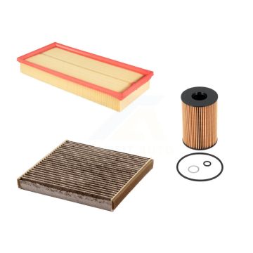 1x Air + 1x Cabin + 1x Engine Cartridge Oil Filter (3 Total) Kit For Land Rover Range KFM-104804