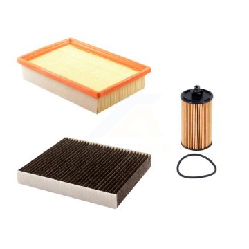 1x Air + 1x Cabin + 1x Engine Cartridge Oil Filter (3 Total) Kit For Chevrolet Sonic KFM-104807