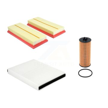 1x Air + 1x Cabin + 1x Engine Cartridge Oil Filter (3 Total) Kit For Mercedes-Benz GLE63 KFM-104812