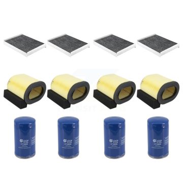 4x Air + 4x Cabin + 4x Engine Oil Filter (12 Total) Kit For Ford F-350 Super Duty F-250 KFM-104815
