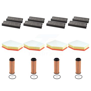 4x Air + 4x Cabin + 4x Engine Cartridge Oil Filter (12 Total) Kit For 2019 BMW X5 3.0L KFM-104855