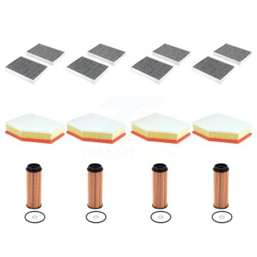 4x Air + 4x Cabin + 4x Engine Cartridge Oil Filter (12 Total) Kit For BMW X5 X7 X6 540i KFM-104856