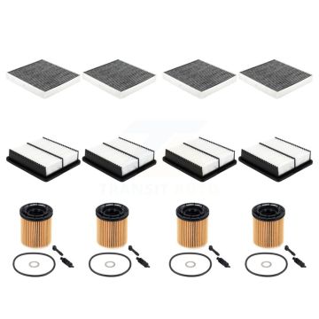 4x Air + 4x Cabin + 4x Engine Cartridge Oil Filter (12 Total) Kit For Hyundai Elantra KFM-104861