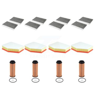 4x Air + 4x Cabin + 4x Engine Cartridge Oil Filter (12 Total) Kit For KFM-104882