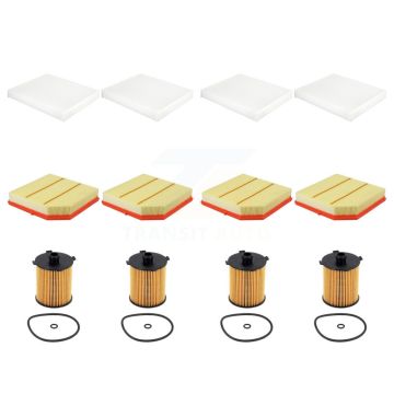4x Air + 4x Cabin + 4x Engine Cartridge Oil Filter (12 Total) Kit For Volvo XC40 2.0L KFM-104891