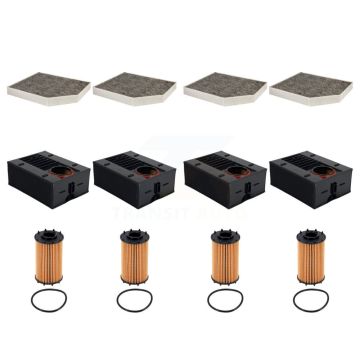 4x Air + 4x Cabin + 4x Engine Cartridge Oil Filter (12 Total) Kit For Porsche Macan 3.0L KFM-104901