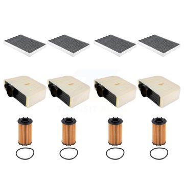 4x Air + 4x Cabin + 4x Engine Cartridge Oil Filter (12 Total) Kit For Audi Q7 3.0L KFM-104905