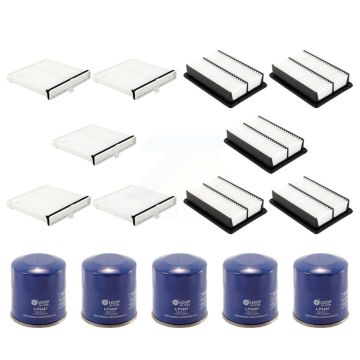 5x Air + 5x Cabin + 5x Engine Oil Filter (15 Total) Kit For Mazda 3 CX-30 Sport KFM-104911