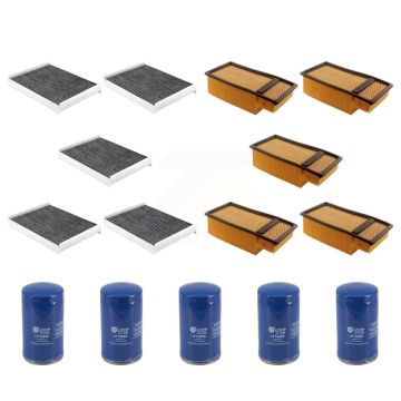 5x Air + 5x Cabin + 5x Engine Oil Filter (15 Total) Kit For Ford F-750 F-650 6.7L KFM-104915