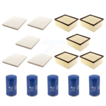 5x Air + 5x Cabin + 5x Engine Oil Filter (15 Total) Kit For Ram 2500 3500 4500 5500 KFM-104921
