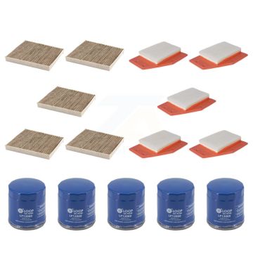 5x Air + 5x Cabin + 5x Engine Oil Filter (15 Total) Kit For Chevrolet Malibu Buick KFM-104930