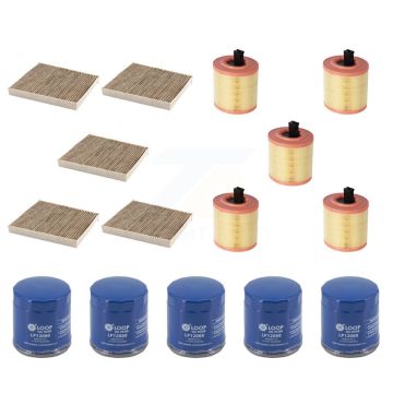 5x Air + 5x Cabin + 5x Engine Oil Filter (15 Total) Kit For Chevrolet Cruze KFM-104931