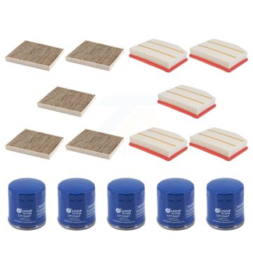 5x Air + 5x Cabin + 5x Engine Oil Filter (15 Total) Kit For GMC Chevrolet Silverado 1500 KFM-104937