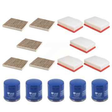 5x Air + 5x Cabin + 5x Engine Oil Filter (15 Total) Kit For GMC Chevrolet Silverado 1500 KFM-104938