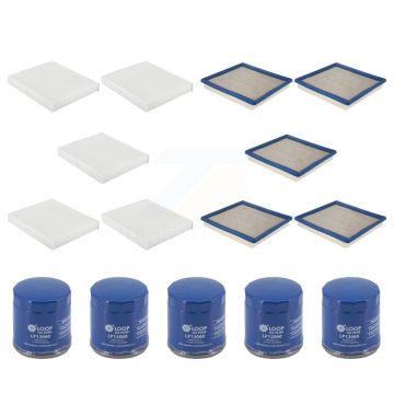 5x Air + 5x Cabin + 5x Engine Oil Filter (15 Total) Kit For Chevrolet Colorado GMC Canyon KFM-104948