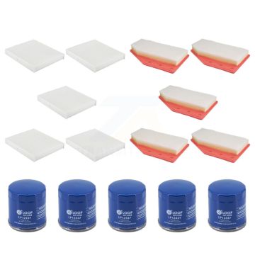 5x Air + 5x Cabin + 5x Engine Oil Filter (15 Total) Kit For 2021-2024 Buick Envision KFM-104950