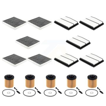 5x Air + 5x Cabin + 5x Engine Cartridge Oil Filter (15 Total) Kit For Hyundai Tucson Kia KFM-104964