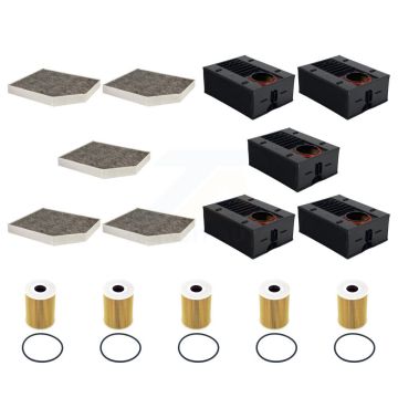 5x Air + 5x Cabin + 5x Engine Cartridge Oil Filter (15 Total) Kit For Porsche Macan KFM-104999