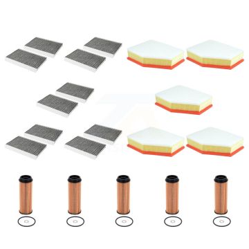 5x Air + 5x Cabin + 5x Engine Cartridge Oil Filter (15 Total) Kit For KFM-105003