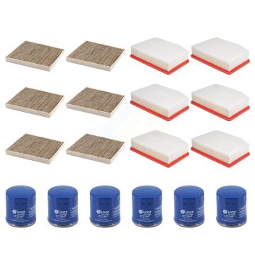 6x Air + 6x Cabin + 6x Engine Oil Filter (18 Total) Kit For GMC Chevrolet Silverado 1500 KFM-105015