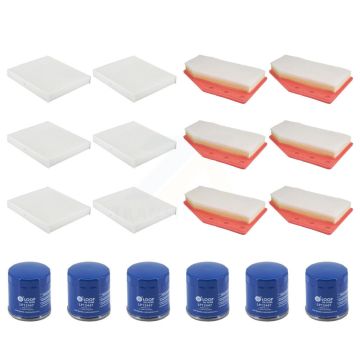 6x Air + 6x Cabin + 6x Engine Oil Filter (18 Total) Kit For 2021-2024 Buick Envision KFM-105021