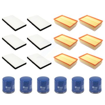 6x Air + 6x Cabin + 6x Engine Oil Filter (18 Total) Kit For Chevrolet Impala Limited KFM-105026