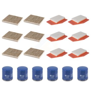 6x Air + 6x Cabin + 6x Engine Oil Filter (18 Total) Kit For Chevrolet Malibu Buick KFM-105033