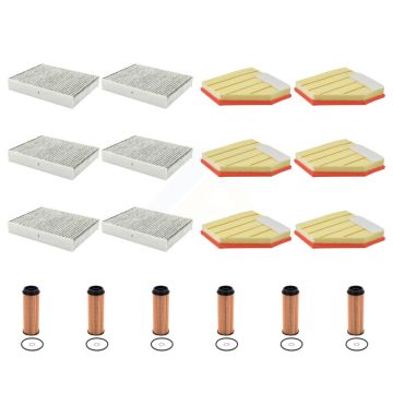 6x Air + 6x Cabin + 6x Engine Cartridge Oil Filter (18 Total) Kit For BMW 340i xDrive GT KFM-105074