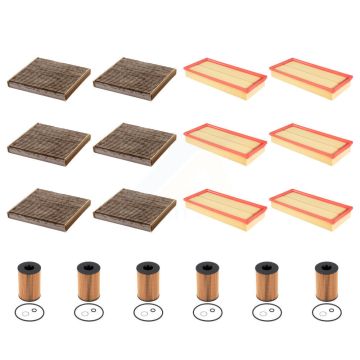 6x Air + 6x Cabin + 6x Engine Cartridge Oil Filter (18 Total) Kit For Land Rover Range KFM-105091