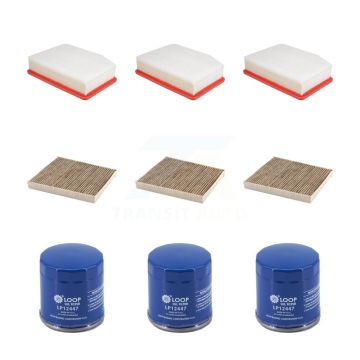 3x Air + 3x Cabin + 3x Engine Oil Filter (9 Total) Kit For GMC Chevrolet Silverado 1500 KFM-105112
