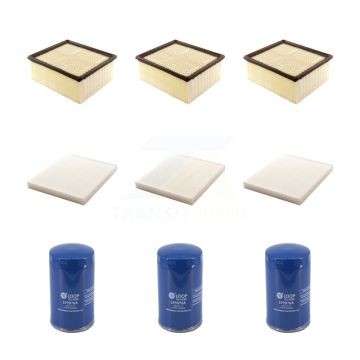 3x Air + 3x Cabin + 3x Engine Oil Filter (9 Total) Kit For Ram 2500 3500 4500 5500 KFM-105136