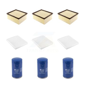 3x Air + 3x Cabin + 3x Engine Oil Filter (9 Total) Kit For 2009 Dodge Ram 2500 3500 6.7L KFM-105137
