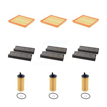3x Air + 3x Cabin + 3x Engine Cartridge Oil Filter (9 Total) Kit For BMW X5 KFM-105148