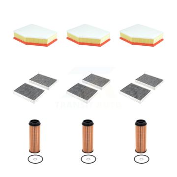 3x Air + 3x Cabin + 3x Engine Cartridge Oil Filter (9 Total) Kit For BMW X5 X7 X6 540i KFM-105151