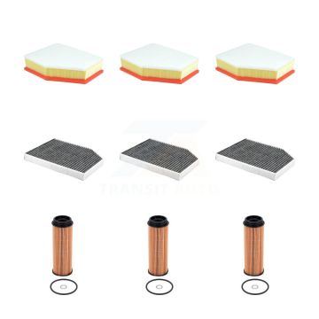 3x Air + 3x Cabin + 3x Engine Cartridge Oil Filter (9 Total) Kit For BMW X3 X4 KFM-105176