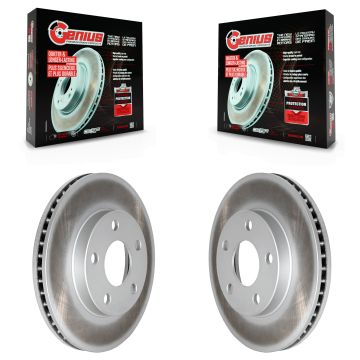 Front Coat Brake Rotor Pair For Pontiac Grand Am Chevrolet Malibu Oldsmobile Alero Classic KG-100015