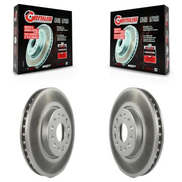 Front Coat Brake Rotor Pair For Chevrolet Traverse GMC Acadia Blazer Buick Enclave Equinox KG-100063