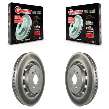 Front Coat Brake Rotor Pair For Ford Explorer Flex Taurus Police Interceptor Utility Sedan KG-100103