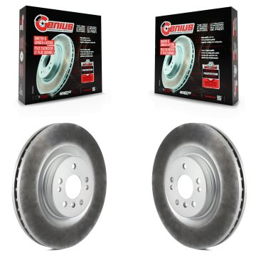 Front Coat Brake Rotor Pair For Mercedes-Benz ML350 ML320 GL350 R350 GL320 GL450 GL550 G55 KG-100247