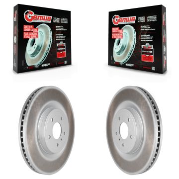 Front Coat Brake Rotors Pair For INFINITI Q50 G37 Nissan 370Z Q60 M37 FX50 Z QX70 Q70 Q70L KG-100298