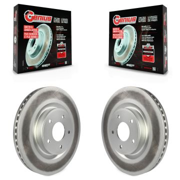 Front Coat Brake Rotor Pair For Nissan Murano Pathfinder INFINITI QX60 Q50 QX50 JX35 Q60 Z KG-100353