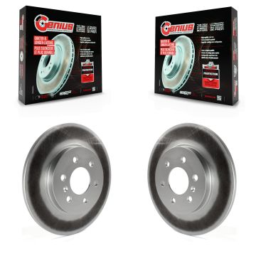 Rear Coated Brake Rotors Pair For Pontiac Montana Chevrolet Uplander Buick Terraza Saturn KG-100397