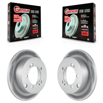 Rear Coat Brake Rotors Pair For Chrysler Sebring Mitsubishi Lancer Eclipse Outlander Eagle KG-100463